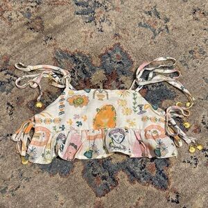 Colorful Kids Camisole with Artistic Print